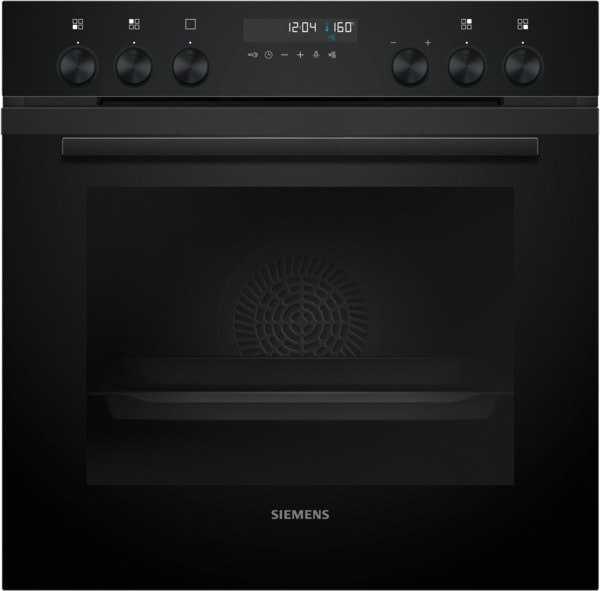 SIEMENS BSHG - Einbauherd 3D 9BA 71L pyrol+hydrol. Uhr A+ schwarz