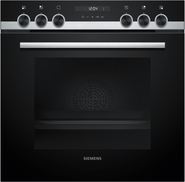 SIEMENS BSHG - Einbauherd 3D 7BA 71L hydrolytisch Uhr A+ schwarz-edst