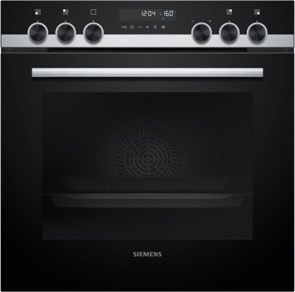 SIEMENS BSHG - Einbauherd 3D 9BA 71L pyrol+hydrol. Uhr A+ schwarz-edst