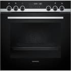 SIEMENS BSHG - Einbauherd 3D 9BA 71L pyrol+hydrol. Uhr A+ schwarz-edst