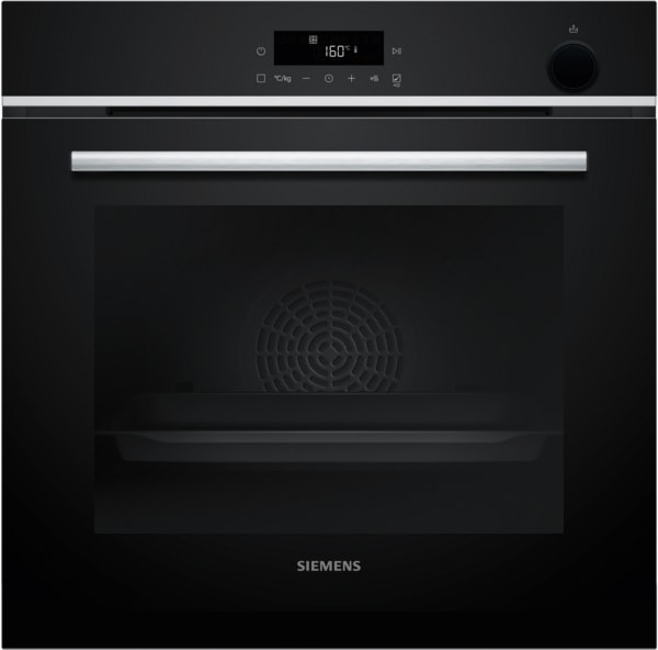 SIEMENS BSHG - Einbaubackrohr 3D 8BA EcoCl.+hydrol. Dampfunt. A+ sw-edst