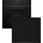 SIEMENS BSHG - E-Herd Set: HE217GBB4 + EI631CFB1E schwarz