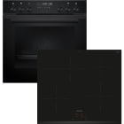 SIEMENS BSHG - E-Herd Set: HE278GBB4 + EI631CFB1E schwarz