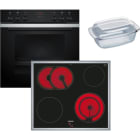 SIEMENS BSHG - E-Herd Set: HE213BBS3 + EA645GN17 + HZ915003 sw-edst