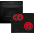SIEMENS BSHG - E-Herd Set: HE278GBB3 + EA631GNA1E schwarz