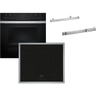 SIEMENS BSHG - E-Herd Set: HE213ABS4 + EI645CFB6E + HZ538000 sw-ed