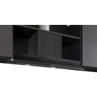 SIEMENS BSHG - Dunstabzug Lüfterbaustein 90cm ausklappb.Glasschirm A+ schwarz