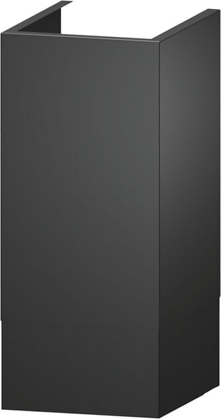 SIEMENS BSHG - Kaminverlängerung 450-854 mm mattschwarz