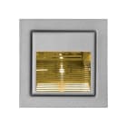 BRUMBERG - VERTU Wandeinbaul. quadr. alu m., 350mA 1,2W amber