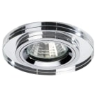 BRUMBERG - INESSA-R Einbdownl. rund, chr./Glas, 12VAC GX5,3 max.50W