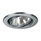 BRUMBERG - BRONNY Einbaustr. rund schwenk, chr. m., 12VAC GX5,3 max.50W