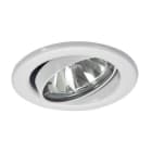 BRUMBERG - BRONNY Einbaustr. rund schwenk, ws gl, 12VAC GX5,3 max.50W