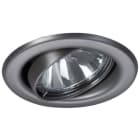 BRUMBERG - FALITO Einbaustr. rund, edelst. m., 230VAC GZ10 max.50W