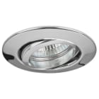 BRUMBERG - BREENA-R Einbaustr. rund schwenk, chr. gl, 12VAC GX5,3 max.50W