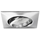 BRUMBERG - BREENA-S Einbaustr. Quad. schwenk chr. gl 12VAC GX5,3 max.50W