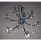 BRUMBERG - Pendell. 230VAC 9x40W PL chr.