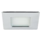 BRUMBERG - SINCINDA MINI-S LED Einbdownl. quadr. chr.gl. 12VDC 3W 2900K IP44 60°