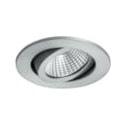 BRUMBERG - LAKIL-R LED-Einbaustragler rund, alu m., 350mA 6W dim2warm 38°