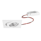 BRUMBERG - DAMITA-S LED-Einbaustr.set quadr. ws.m. 230V 6W 3000K IP65 38°