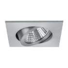BRUMBERG - SEVEN-S Einbaustr. quadr. alu m., 350mA 7W 3000K 38°