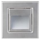 BRUMBERG - TIBELL-S LED-Wandeinbaul. quadr. edelst. m. 230V 1,2W 3000K 90°