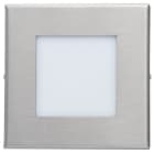 BRUMBERG - TEDO-S LED-Wandeinbaul. quadr. edelst. m., 230VAC 1,2W 3000K