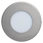BRUMBERG - TEDO-R LED-Wandeinbaul. rund, edelst. m., 230VAC 1,2W 3000K