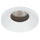 BRUMBERG - WANETA LED-Einbdownl. rund, str.ws 500mA 9,2W 3000K IP54 38°