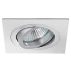 BRUMBERG - JANIA-S Einbaustr. quadr. alu m. 230VAC GU10 max.50W