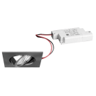 BRUMBERG - BB05 Einbaustr.set quadr. ni.m. 230V 6W 3000K 38°
