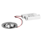 BRUMBERG - BB03 Einbaustr.set rund, chr.gl. 230V 6W 3000K 38°