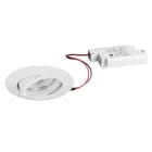 BRUMBERG - BB13 Einbaustr.set rund, ws.gl. 230V 6W dim2warm 38°