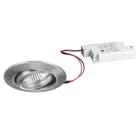 BRUMBERG - BB13 Einbaustr.set rund, ni.m. 230V 6W dim2warm 38°