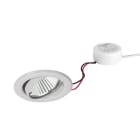 BRUMBERG - BB09 Einbaustr.set rund, es.ws.gl. 230V 6W 3000K 38°