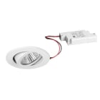 BRUMBERG - SEVEN-R LED-Einbaustr.set rund, ws.m. 230V 7W 3000K 38°
