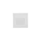 BRUMBERG - WALL KIT68-S LED-Wandeinbaul. quadr. ws/Glas, 230VAC 1,5W 3000K