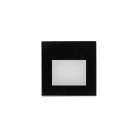 BRUMBERG - WALL KIT68-S LED-Wandeinbaul. quadr. sw/Glass, 230VAC 1,5W 3000K