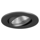 BRUMBERG - INDIWO68-R LED-Einbaustr. rund, titan m., 350mA 6W dim2warm 36°