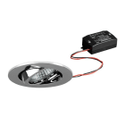 BRUMBERG - TIRREL-R Einbaustr.set rund, chr.gl. 230V 6W 3000K 38°