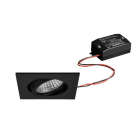 BRUMBERG - TIRREL-S Einbaustr.set quadr. sw.m. 230V 6W 3000K 38°