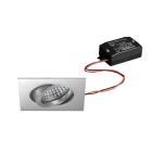 BRUMBERG - TIRREL-S Einbaustr.set quadr. alu m. 230V 6W 3000K 38°