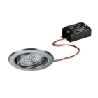 BRUMBERG - BRONNY LED-Einbaustr.set rund, chr.m. 230V 6W 3000K 38°