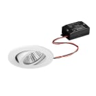 BRUMBERG - SEVEN-R LED-Einbaustr.set rund, ws.m. 230V 7W 2700K 38°