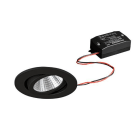 BRUMBERG - SEVEN-R LED-Einbaustr.set rund, sw.m. 230V 7W 4000K 38°