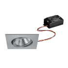 BRUMBERG - SEVEN-S LED-Einbaustr.set quadr. alu m. 230V 7W 3000K 38°