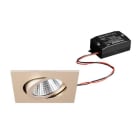 BRUMBERG - SEVEN-S LED-Einbaustr.set quadr. champ.m. 230V 7W 3000K 38°