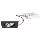 BRUMBERG - DAMITA-S LED-Einbaustr.set quadr. titan m. 230V 6W 3000K IP69 38°