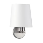 BRUMBERG - ARCANIA Wandanbaul. rund, ni.m./rohws. 230VAC E27 max.1x60W