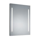 BRUMBERG - MIRROR LED-Wandanbau-Spiegell. eckig, 230VAC 2x17W 3000K IP44