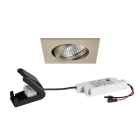 BRUMBERG - BB19 Einbaustr.set quadr. champ. m. 230V 6W dim2warm 38°